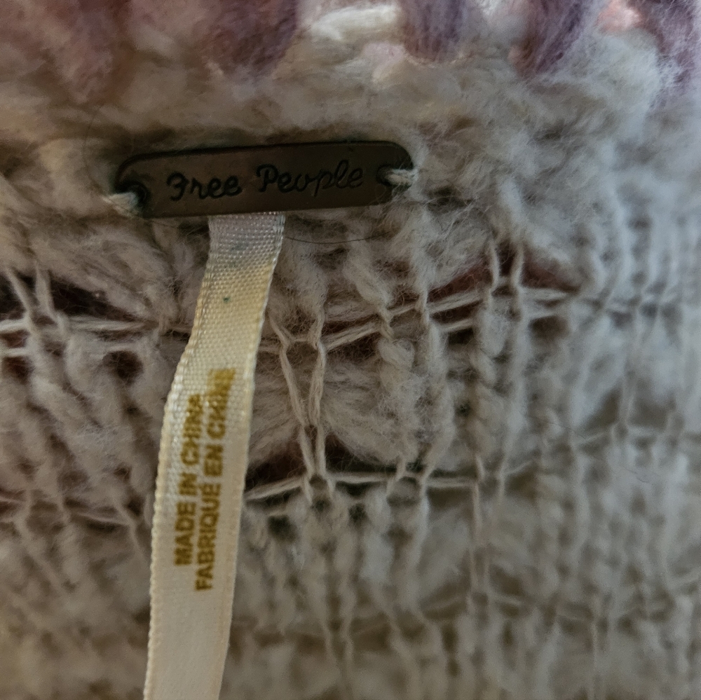 Free People Ruffled Open Front Cardigan - Picture 8 of 9